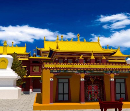 内蒙古阿鲁科尔沁旗塔彬庙总体规划设计方案