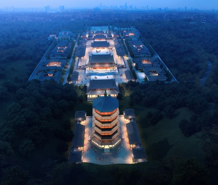 从原始佛教的石窟寺到中国佛教的殿塔院布局看佛教寺院建筑的中国化转变