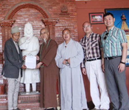 德鲁安赴尼泊尔印度佛教圣地参访学习