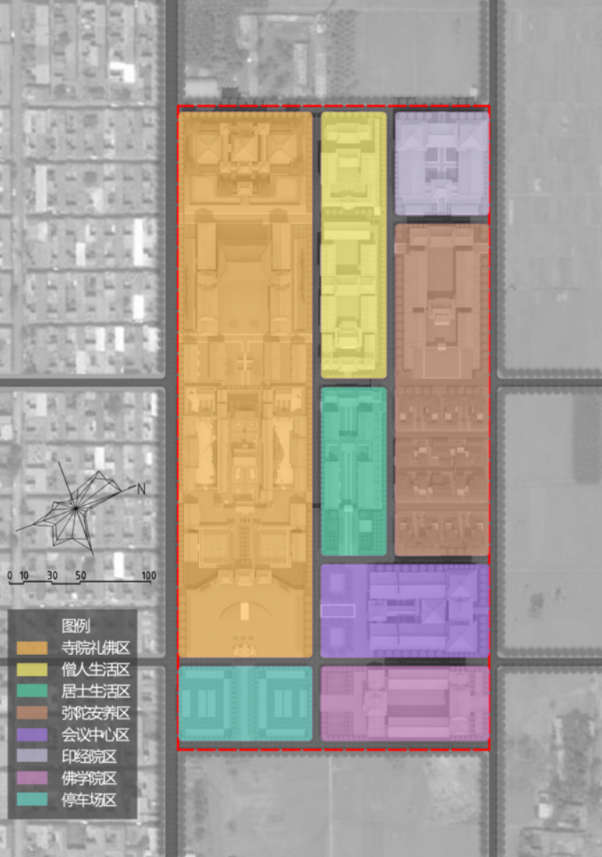 Master plan of Mingxiu temple in Taiyuan Shanxi Province(图27)