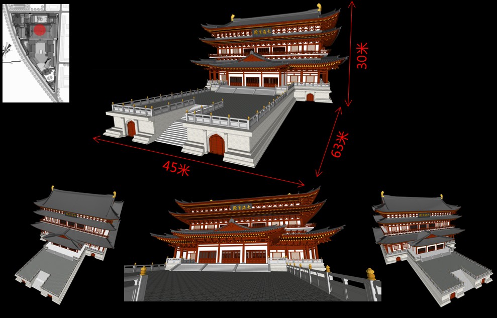 Planning and design of Baoqing temple in Xianghe(图19)