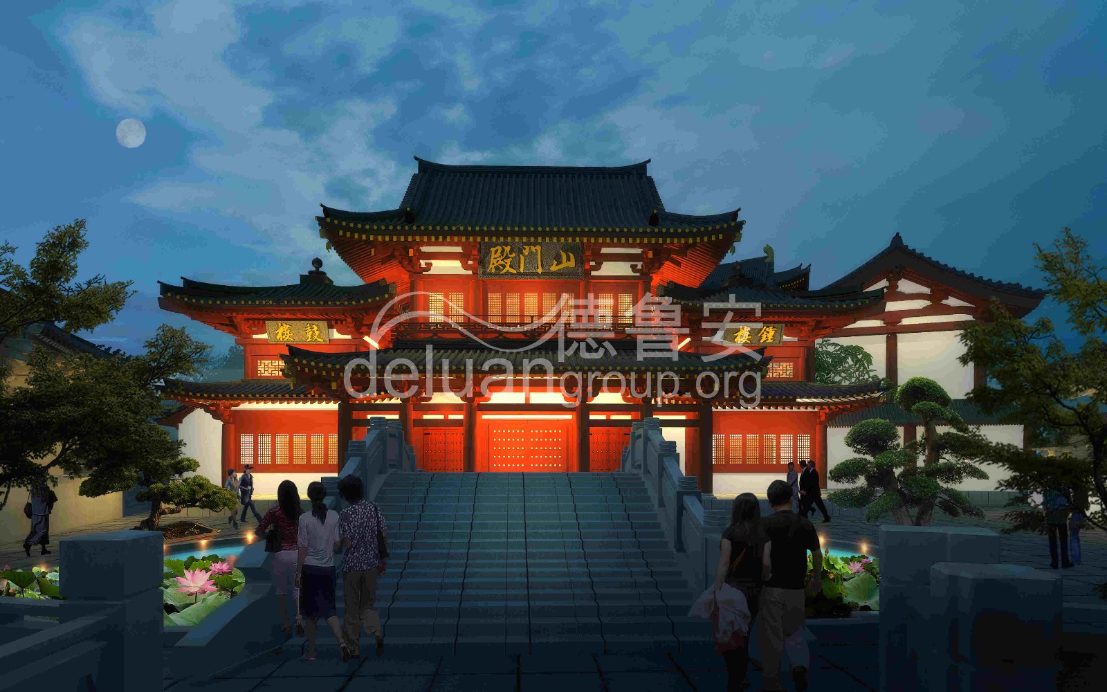 Planning and design of Baoqing temple in Xianghe0(图21)
