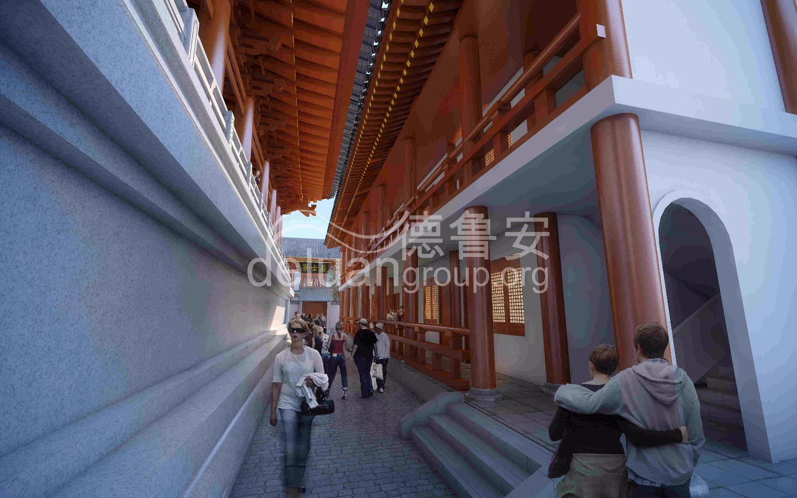 Planning and design of Baoqing temple in Xianghe0(图24)