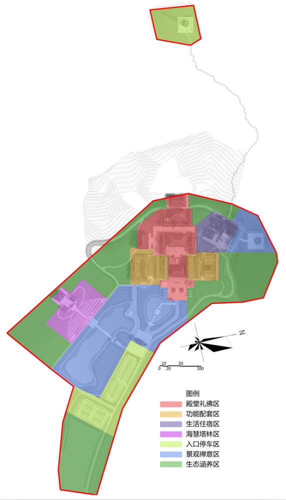 Master plan of Dasheng temple in Xinhui Jiangmen Guangdong(图13)