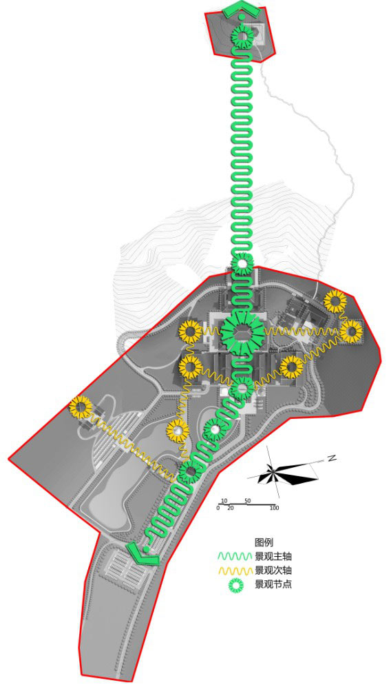 Master plan of Dasheng temple in Xinhui Jiangmen Guangdong(图15)