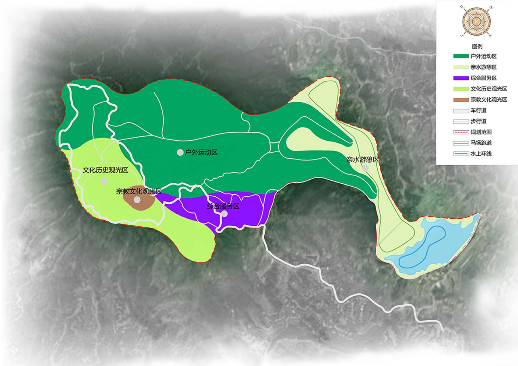 Master plan of xianguangshan cultural tourist attraction in Suizhou City Hubei Province (2015-2025)(图2)
