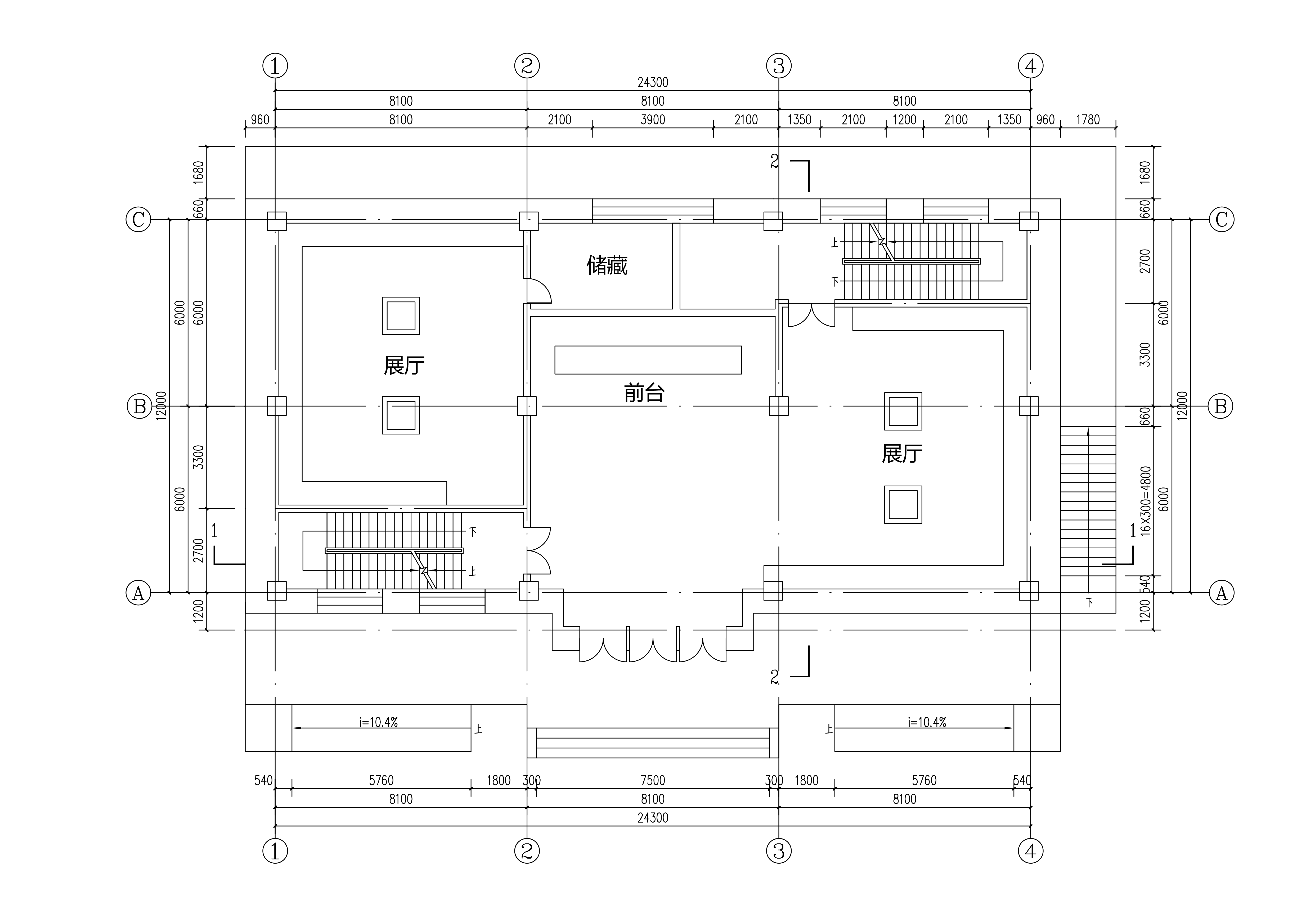 Architectural design of gongsa Temple historical exhibition hall(图13)