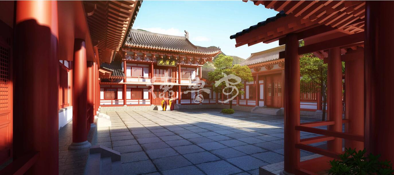 Master plan of foyushan temple in Huizhou City Guangdong Province(图16)