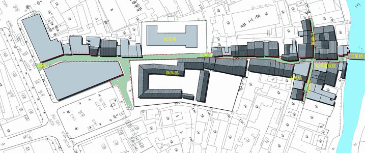 Landscape renovation planning and design of Zhongxia street in Yizhang Chenzhou Hunan Province(图2)