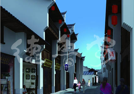 Landscape renovation planning and design of Zhongxia street in Yizhang Chenzhou Hunan Province(图3)