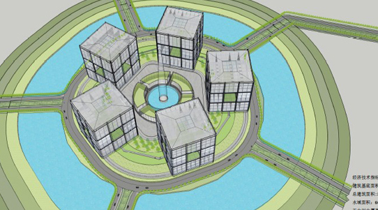 Architectural design of world peace square(图1)