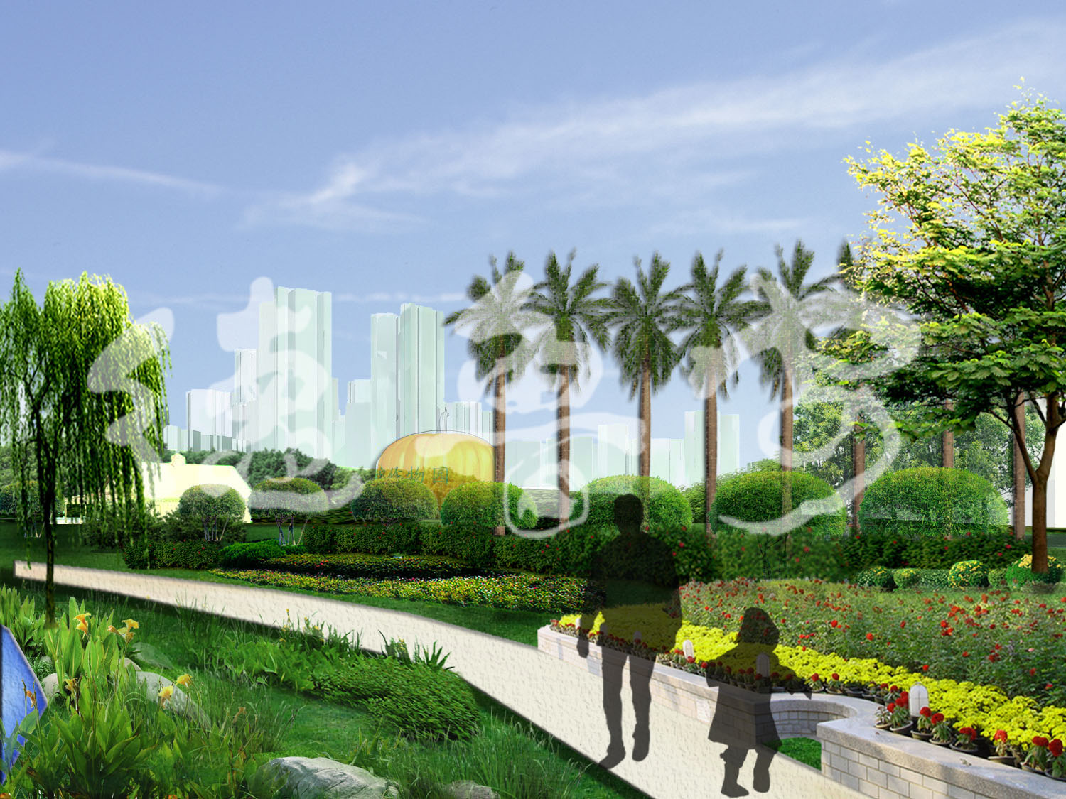 Design of Xiangmi Park in Shenzhen(图2)