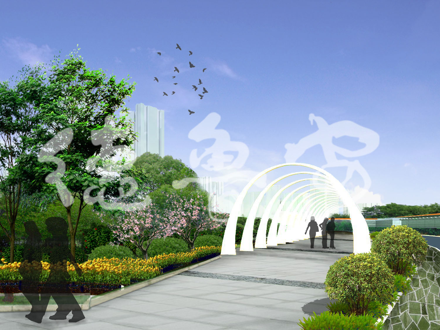 Design of Xiangmi Park in Shenzhen(图6)