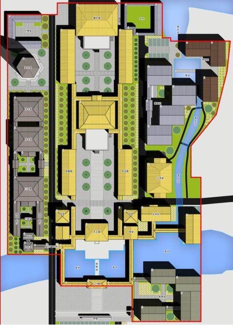 Planning and design of Lianhua temple in Suzhou(图3)