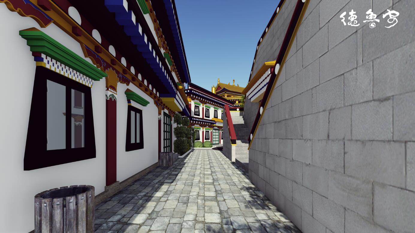 Overall planning and architectural design of Huayan Temple in Baiyu Mahayana Kathmandu Nepal(图17)