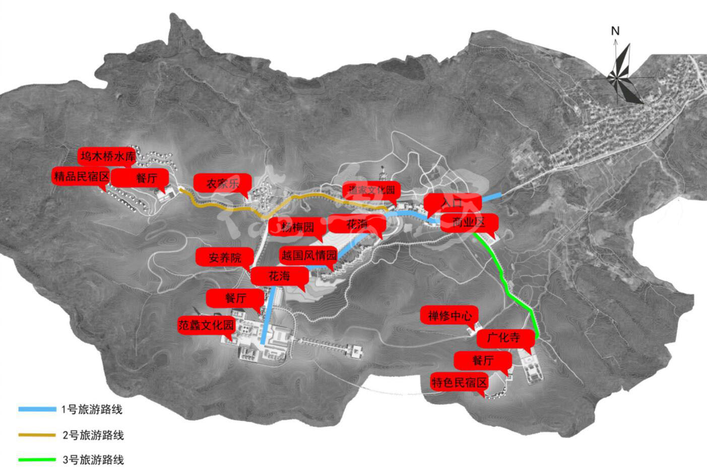 Conceptual master plan of Xili st<x>yle Valley Scenic Area in Zhejiang Province(图17)