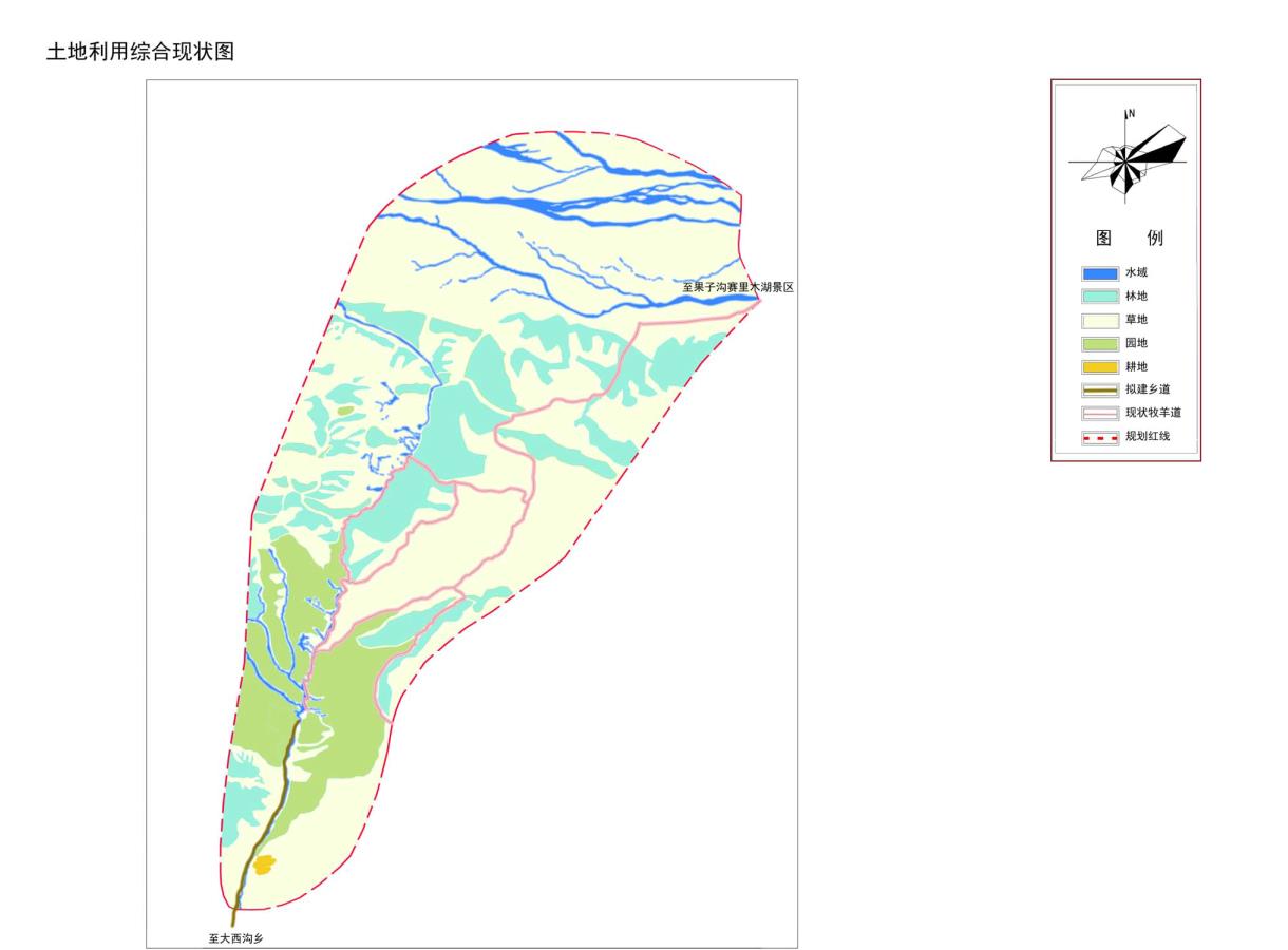 Overall planning and urban design of the core area of Fushou mountain tourist area in Daxigou Yili Xinjiang(图6)