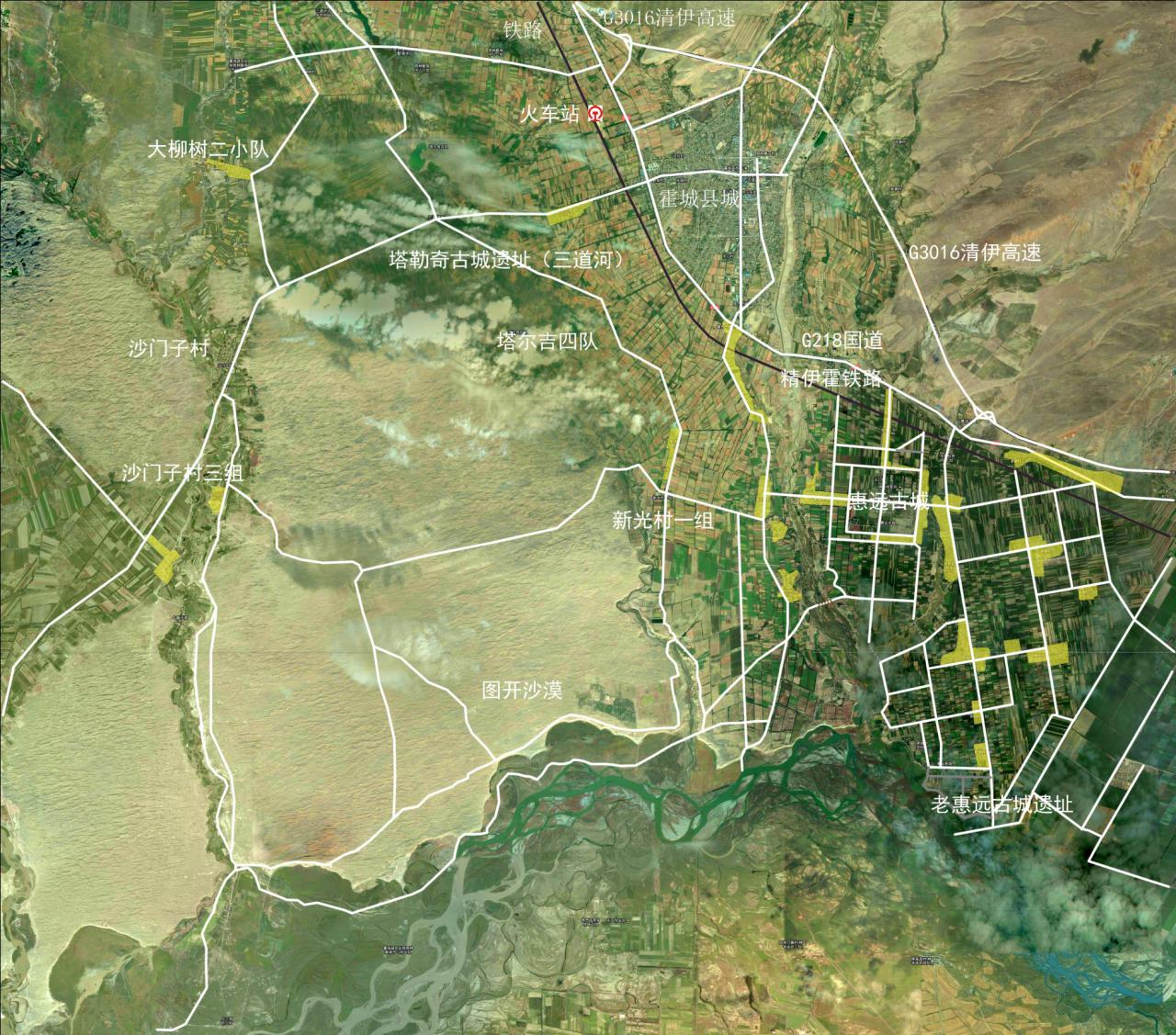 Conceptual rejuvenation planning and design of Huiyuan ancient city in Yili Xinjiang(图2)