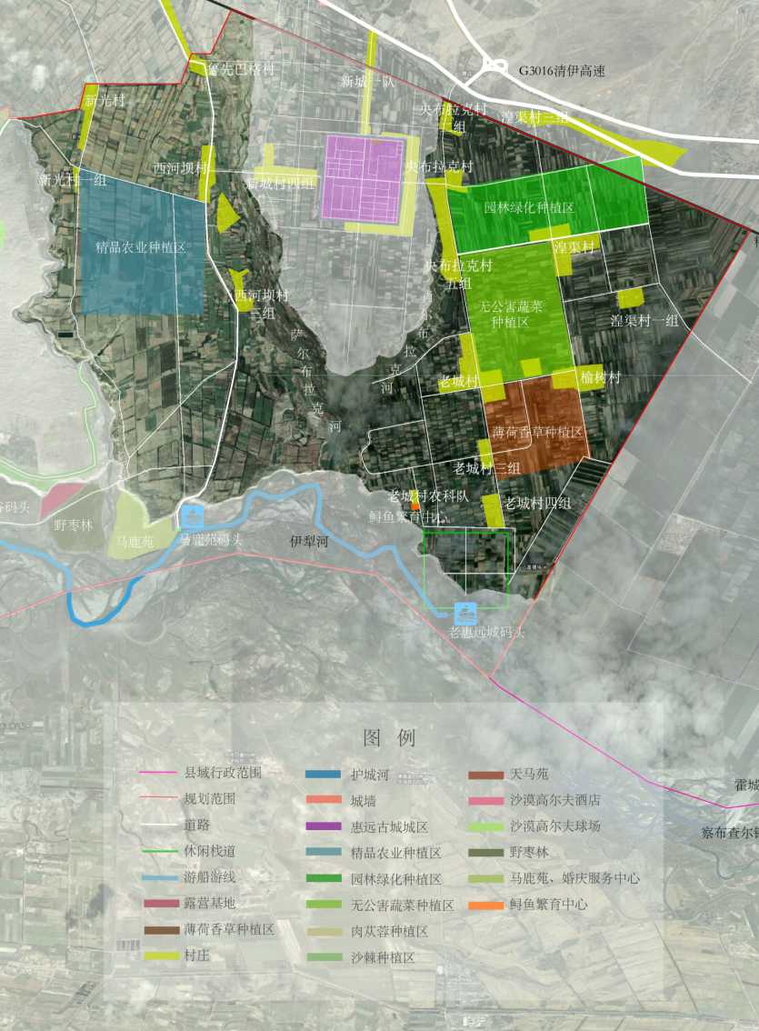 Conceptual rejuvenation planning and design of Huiyuan ancient city in Yili Xinjiang(图8)