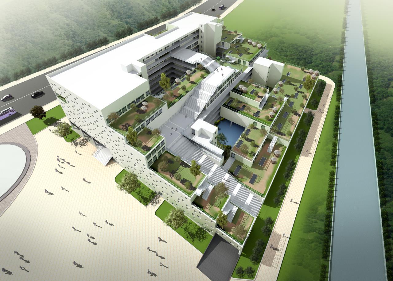 Architectural design of Wuxi Environmental Monitoring Center (2)(图7)
