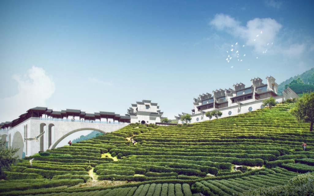 Overall planning and design of Jiuhua Mountain Tea fairy Valley(图22)