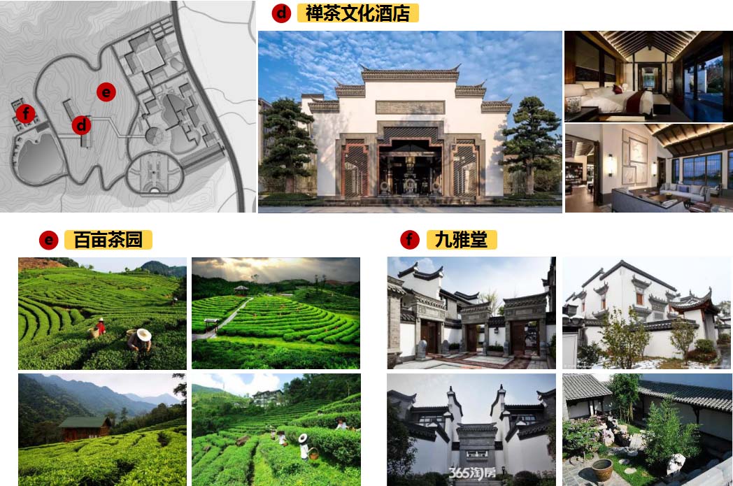 Overall planning and design of Jiuhua Mountain Tea fairy Valley(图13)