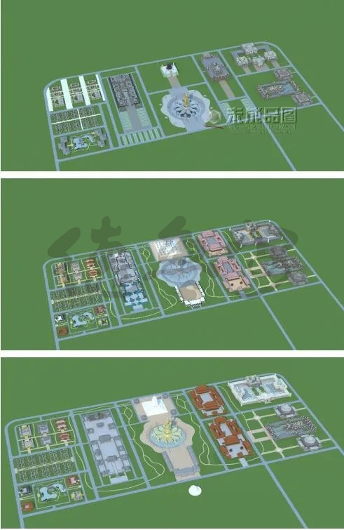 Master plan of Nepalese Holy Garden (North District)(图9)