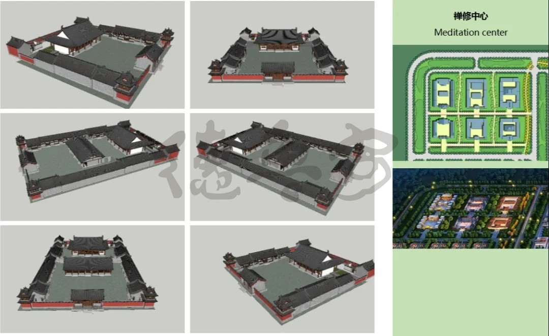 Master plan of Nepalese Holy Garden (North District)(图18)