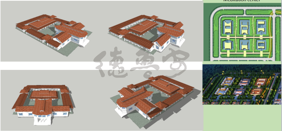 Master plan of Nepalese Holy Garden (North District)(图20)