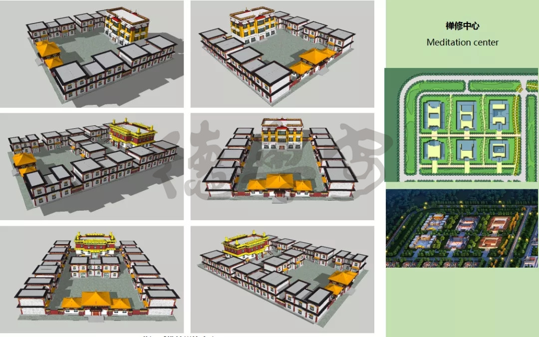 Master plan of Nepalese Holy Garden (North District)(图21)