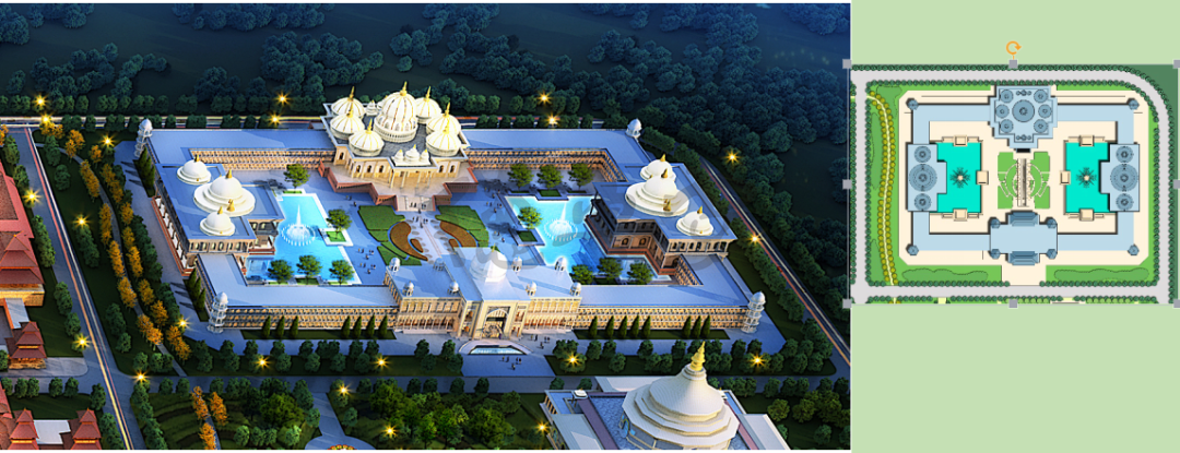 Master plan of Nepalese Holy Garden (North District)(图28)