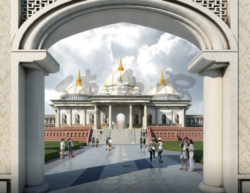 Master plan of Nepalese Holy Garden (North District)(图30)