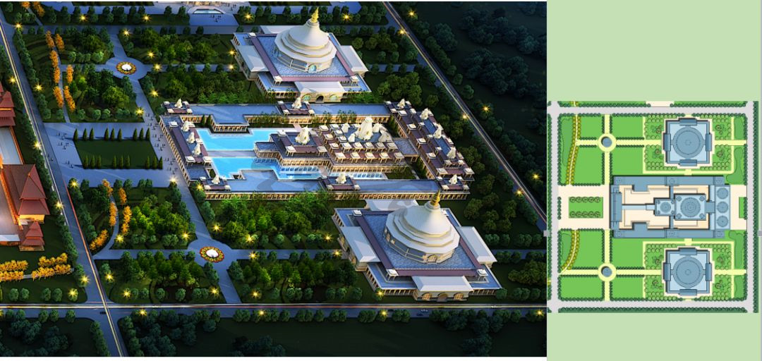Master plan of Nepalese Holy Garden (North District)(图31)