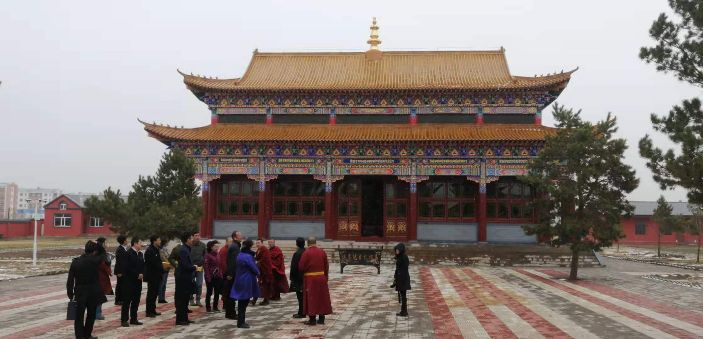 The first Guangna auspicious Taoist temple in Mongolia and Tibet(图1)